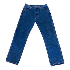 Wranglers Men’s Straight Leg Cotton Denim Jeans Size 36x32